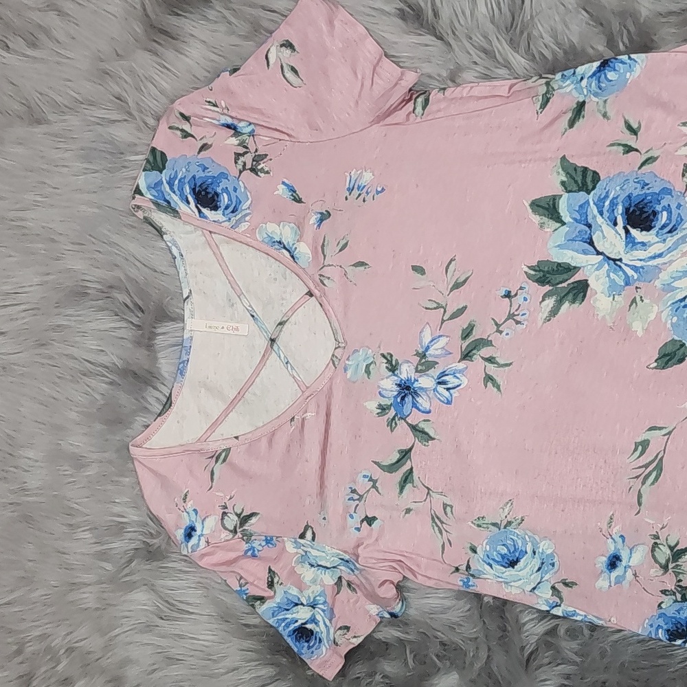 Lime N' Chili Floral Top*